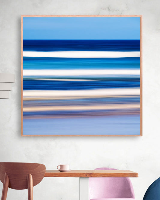 Coastal Symphony - Limited Edition Canvas Print Square