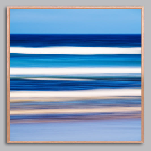 Canvas Print - 'Coastal Symphony' Square