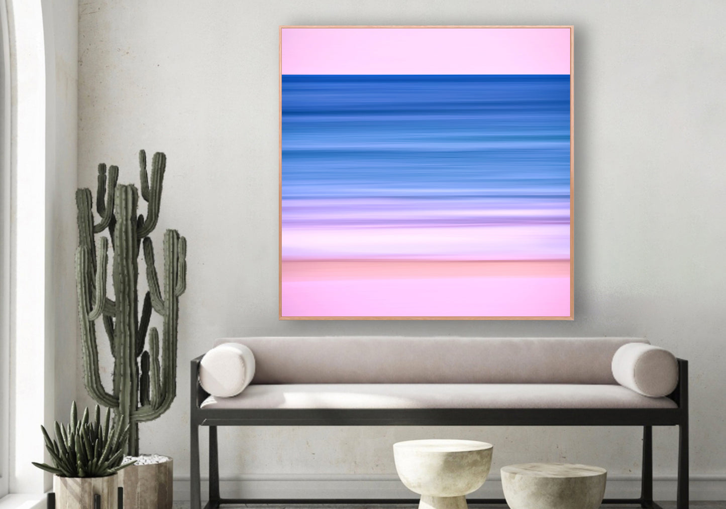 Coral Tranquility - Limited Edition Canvas Print Square