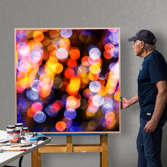 Light Dance - Limited Edition Canvas Print Square