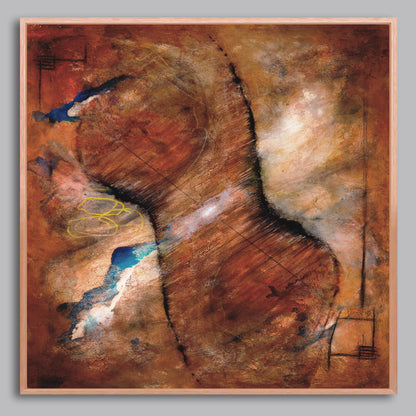 Restless Land - Limited Edition Canvas Print Square