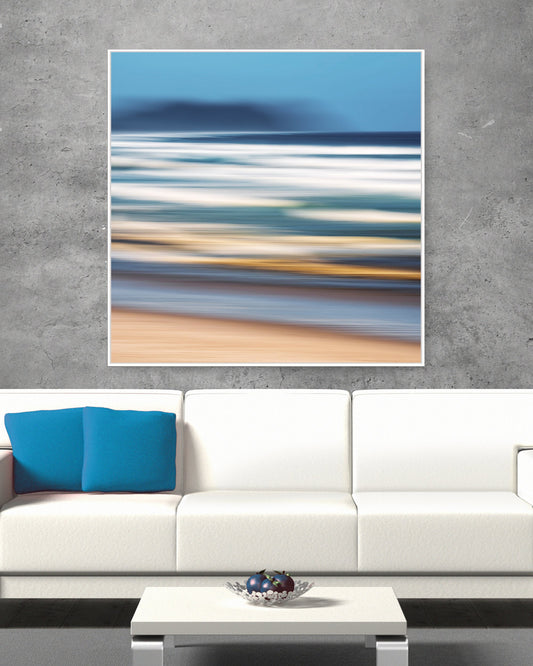 Shoreline Whispers - Limited Edition Canvas Print Square