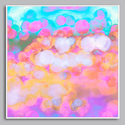 Sun Glitter Symphony - Limited Edition Canvas Print Square